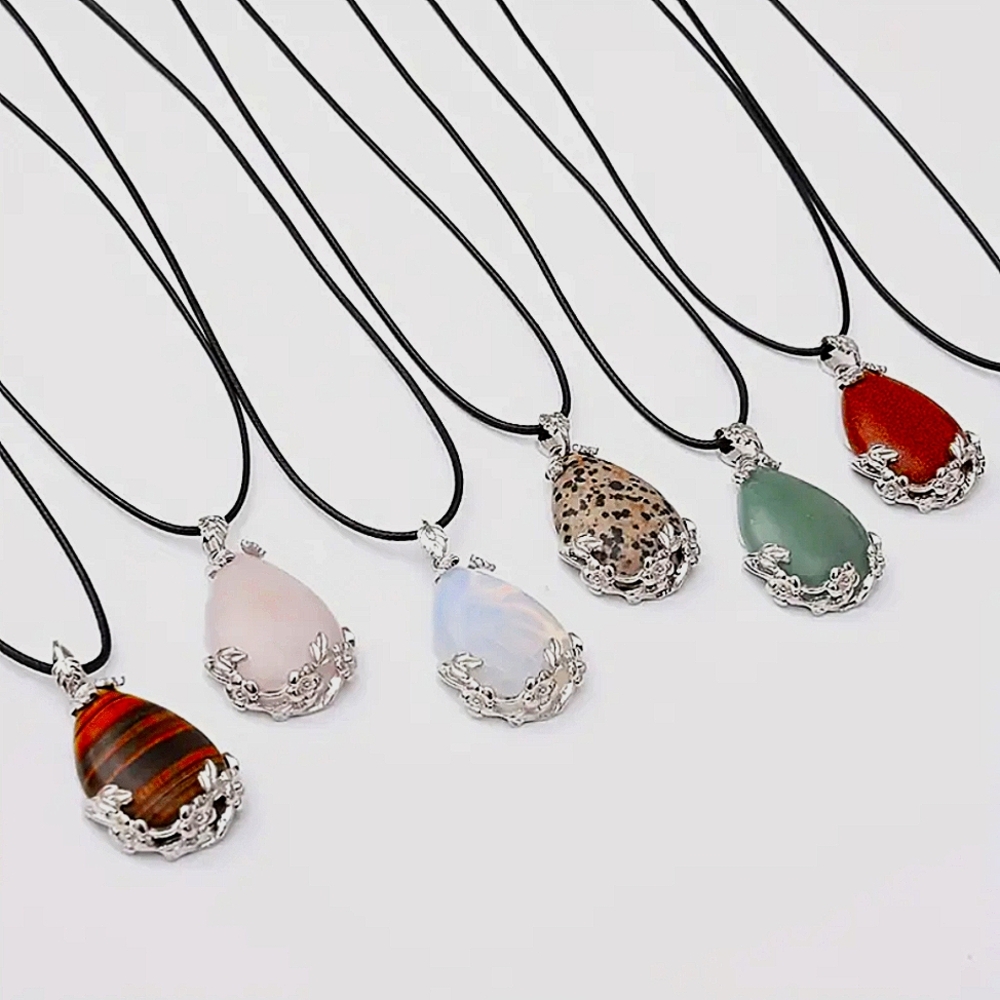Natural Stone Collection Bracelet Necklace Chakra Crystal Gemstone Collection - Picture 14 of 16